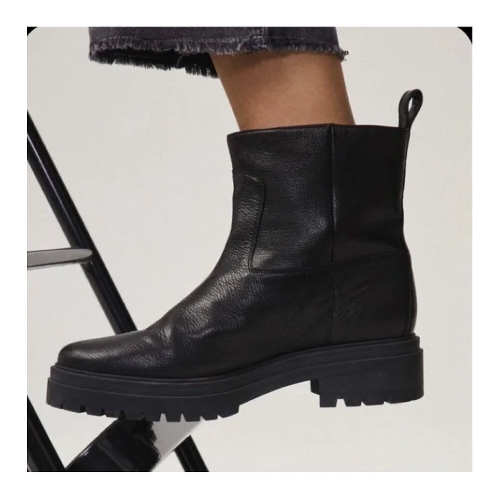 ba&sh Black Ankle Boots